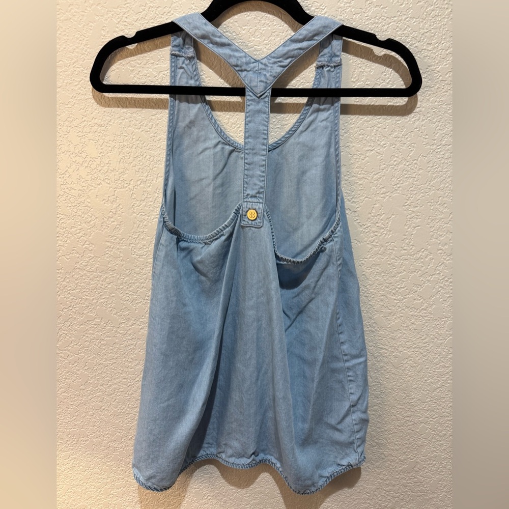 Sweaty Betty Denim Y-Back Tank